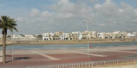 Panorama Bab Al Bahr depuis quais du port de Rabat.JPG