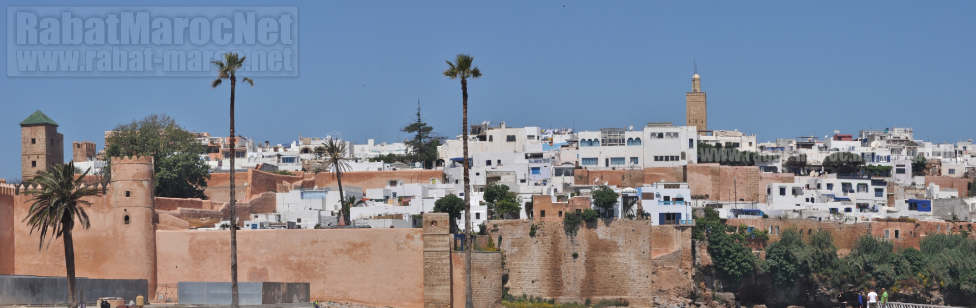 Panorama 5 Oudayas depuis les quais raz de la berge