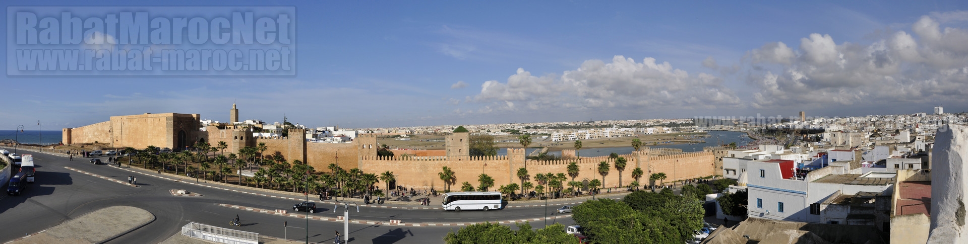 oudayas bouregreg medina panorama complet