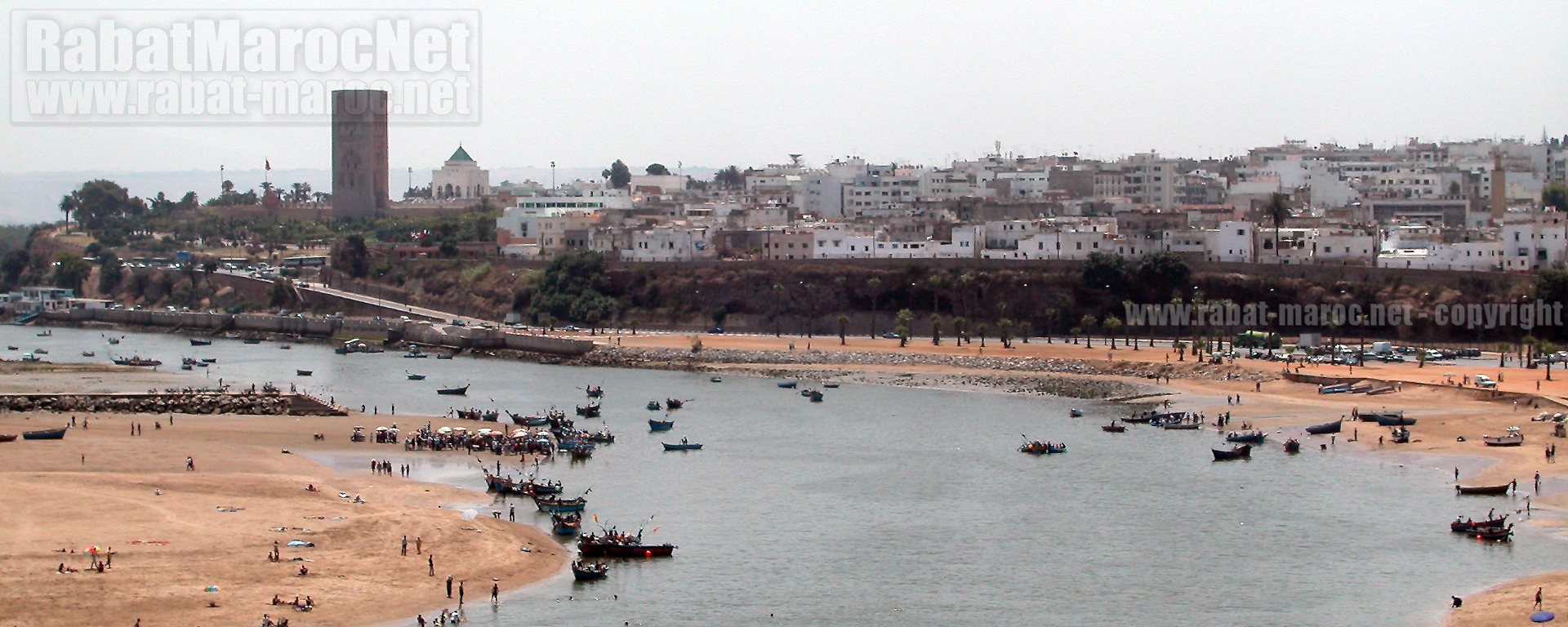 2004 - juillet arrivee des pecheurs sur rive droite sale