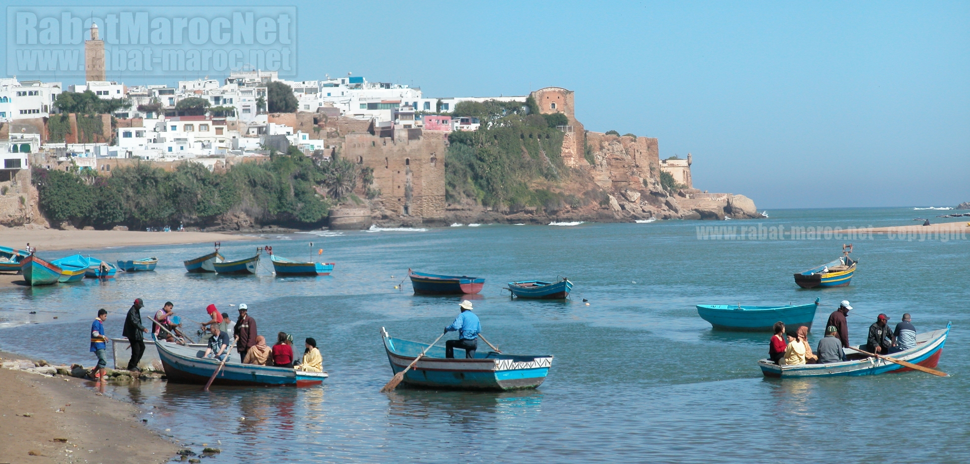2005 passage et embarquement par les barcassiers