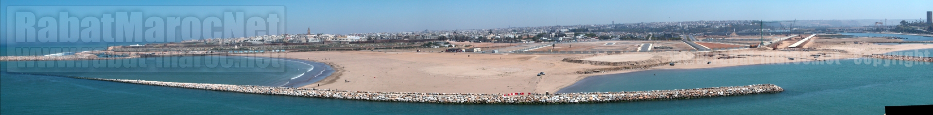 bouregreg travaux d endiguement 2009