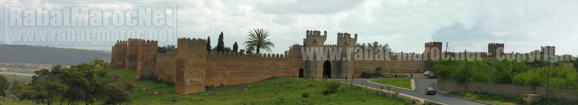 2008 chellah murailles sud et est avec porte octogonale