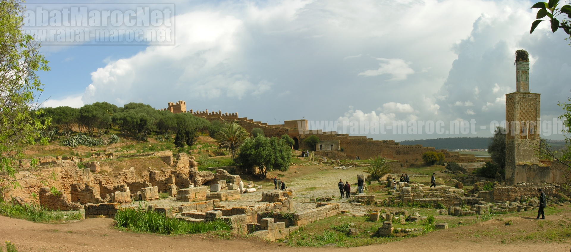 chellahvoie romaine nuages