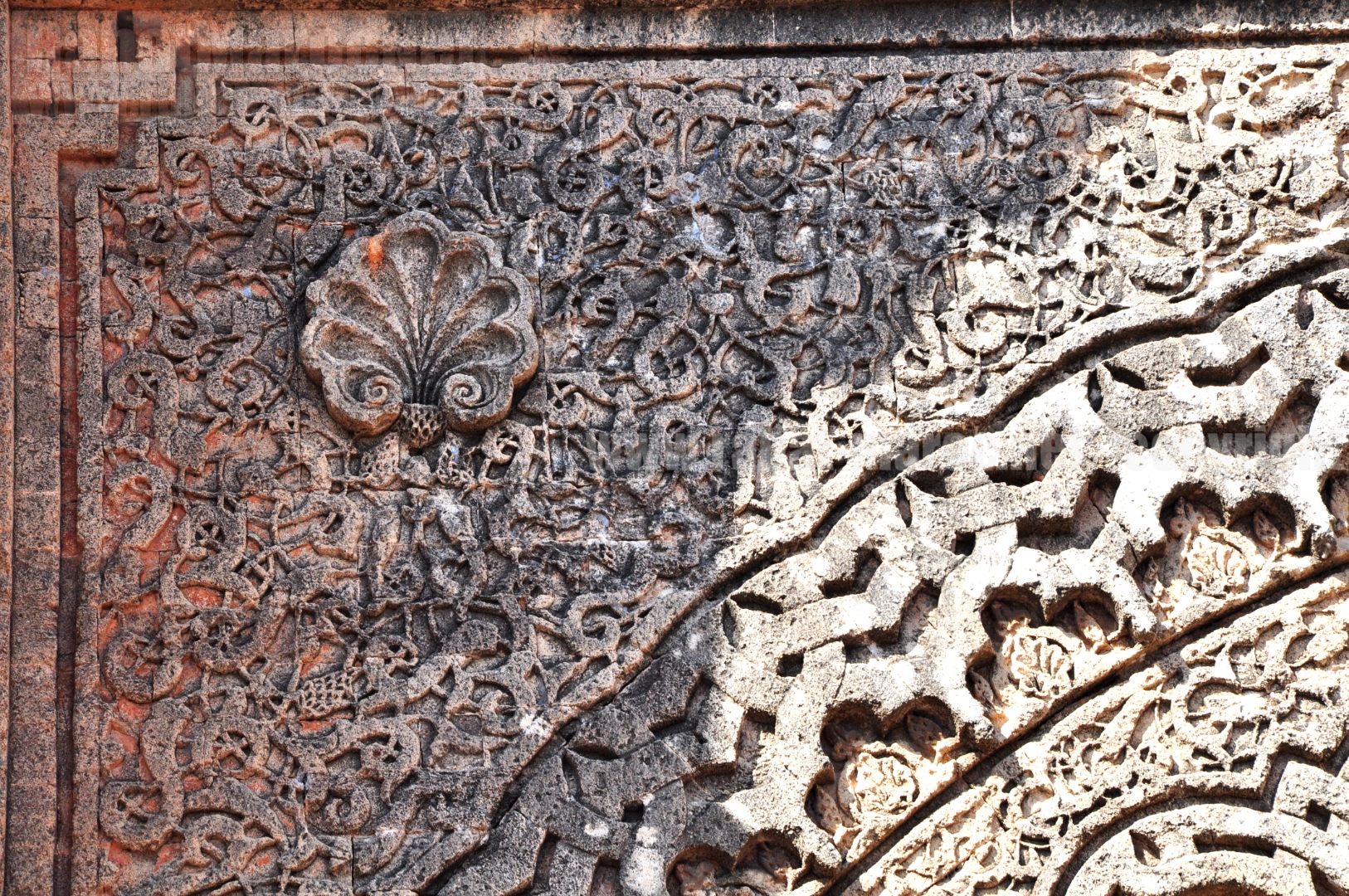 porte octogonale detail chellah