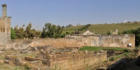 chellah ruines romaines 1er plan