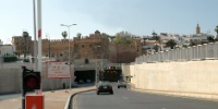 Entrée du tunnel des Oudayas boulevard El Marsa.