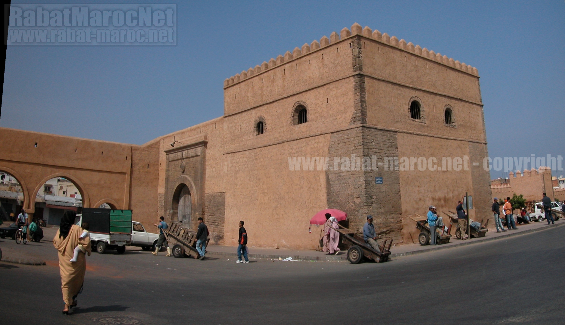 sale muraille enceinte medina