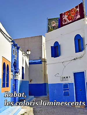 Rabat les coloris luminescents